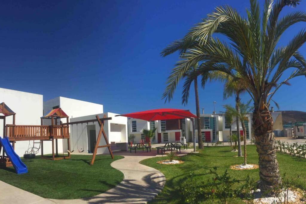 #Casamare - Privada A Una Cuadra Del Mar Con Ac エンセナダ エクステリア 写真